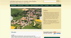 Desktop Screenshot of obecsulice.cz