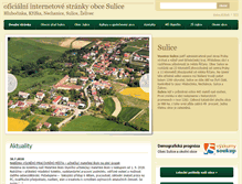 Tablet Screenshot of obecsulice.cz